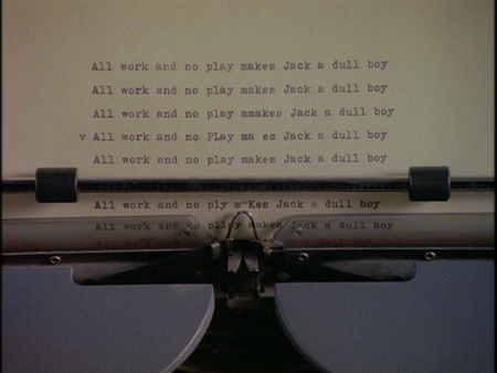 Jack's typewriter