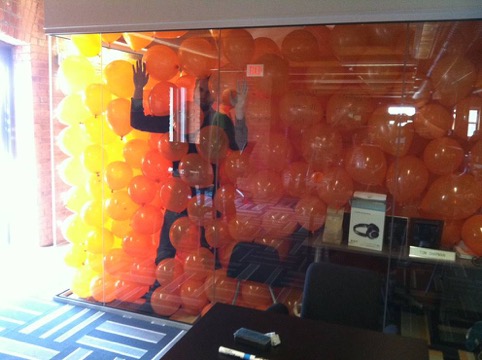 office balloons
