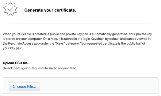 iOS Push Notifications - Generate your certificate