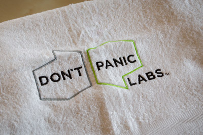 Don't Panic Labs towel