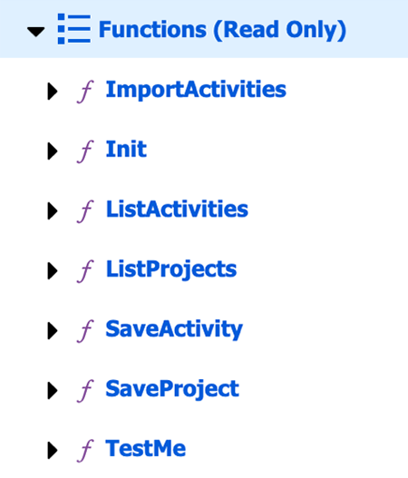 Functions in Azure portal