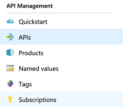 Adding an Azure Function API to a resource