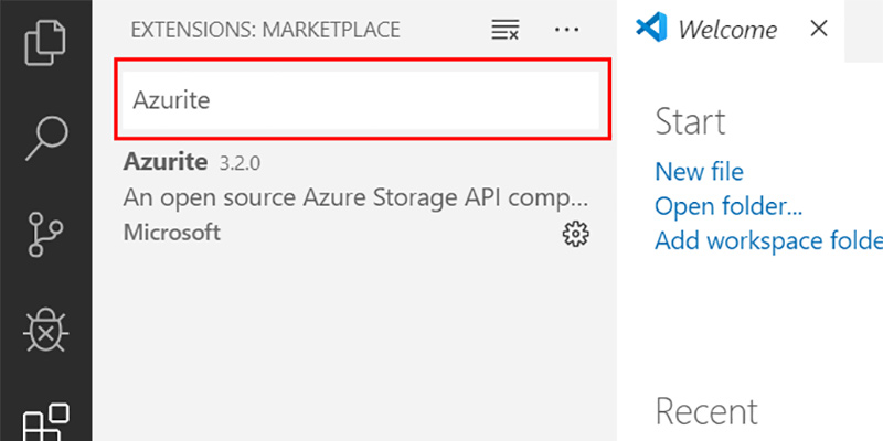 how to use azure storage emulator on a mac