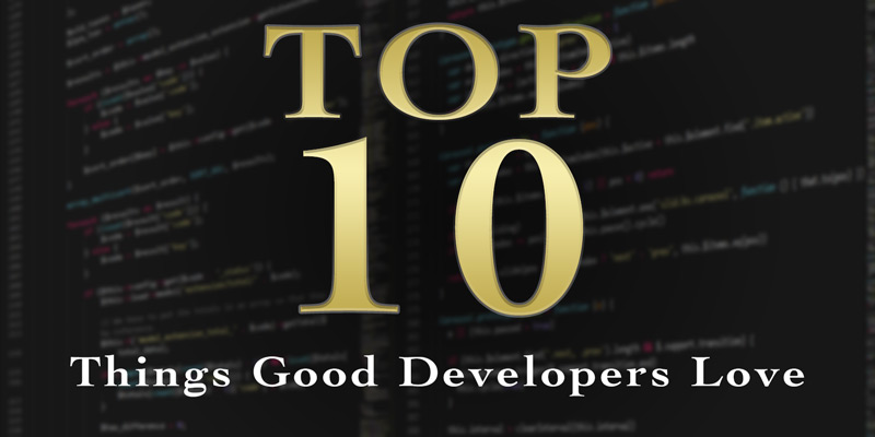 5 things developers love about their work, and 5 things they don’t