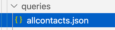 A file named allcontacts.json