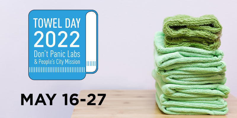 Don’t Panic Labs Announces Latest Towel Drive for People’s City Mission