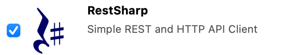 RestSharp