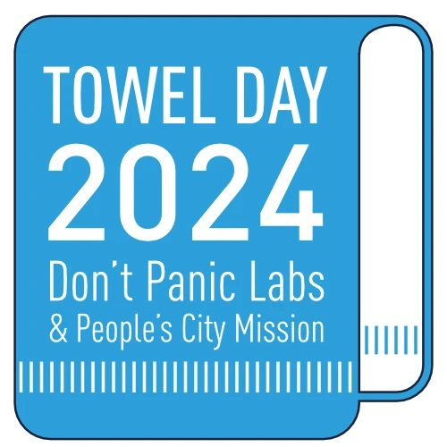 Towel Day 2024 logo