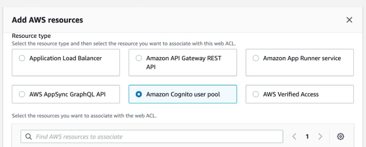 Add AWS resources section